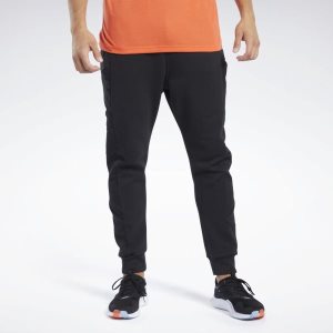 Reebok Training Supply Joggers Hosen Herren - Schwarz - DE 734-VQM